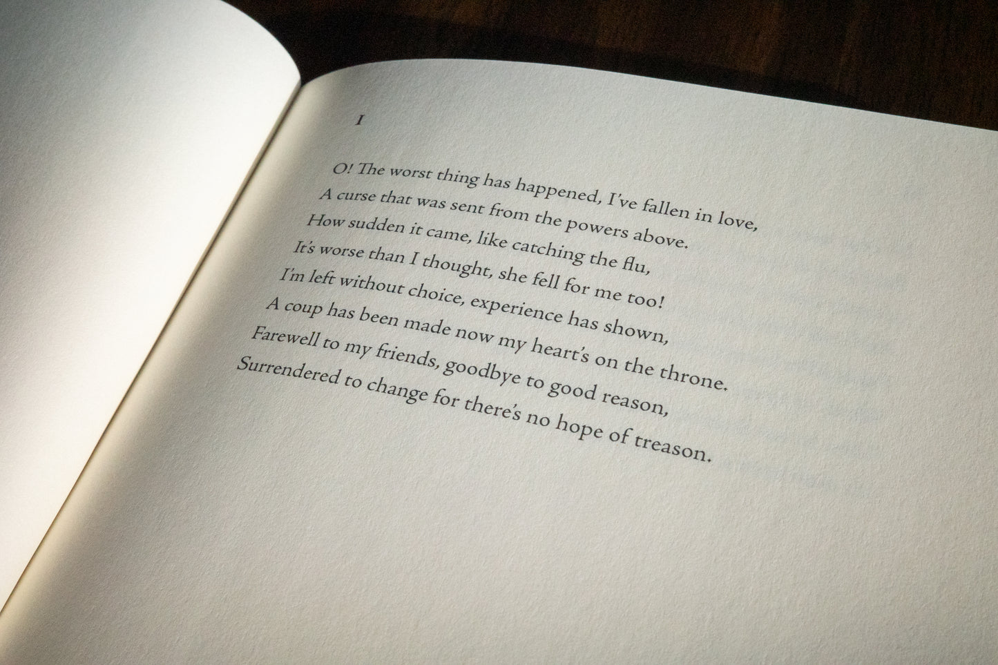 Thinking In Eighths: a poetry collection